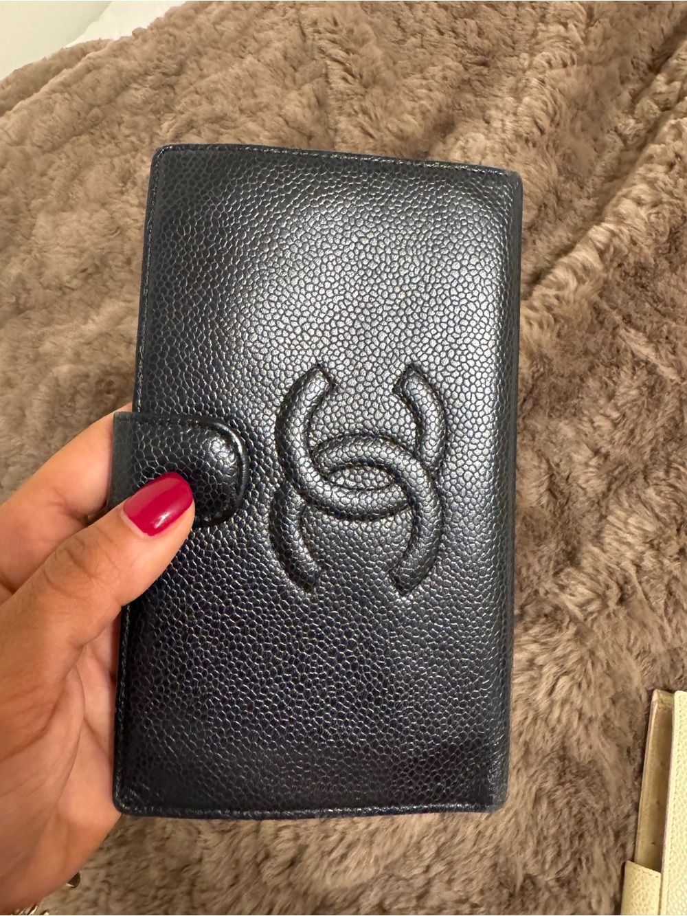 Classic Chanel Leather Long Wallet